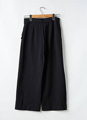 Pantalon 7/8 talie elastică mărime normală negru MASAI femeie