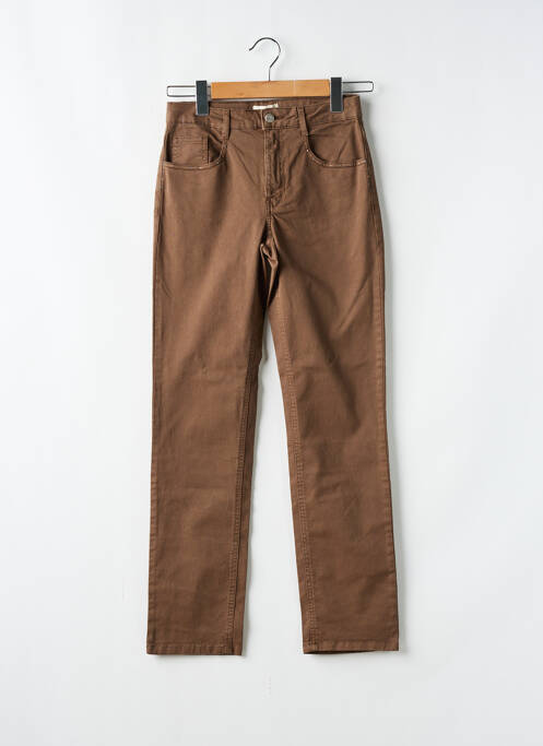 Blugi cu croială dreaptă maro LOLA ESPELETA femeie