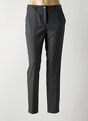 Pantalon slim buzunare gri JULIE GUERLANDE femeie