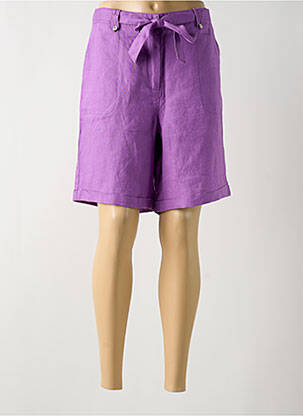 Bermudă violet JULIE GUERLANDE femeie