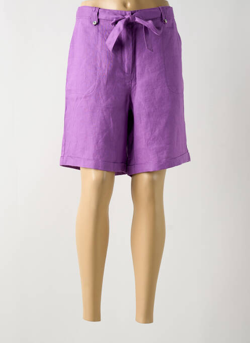 Bermudă violet JULIE GUERLANDE femeie