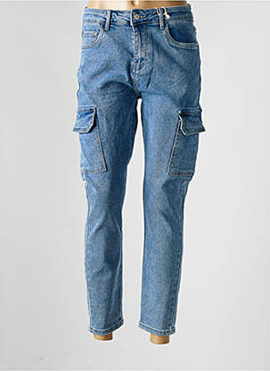 Blugi cu croială slim albastru FOLYROSE femeie