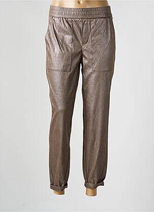 Pantalon 7/8 elasticitate mărime normală maro STREET ONE femeie
