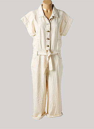 Salopetă-pantalon bej C'EST BEAU LA VIE femeie