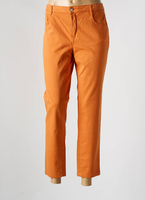 Blugi cu croială slim portocaliu LOLA ESPELETA femeie