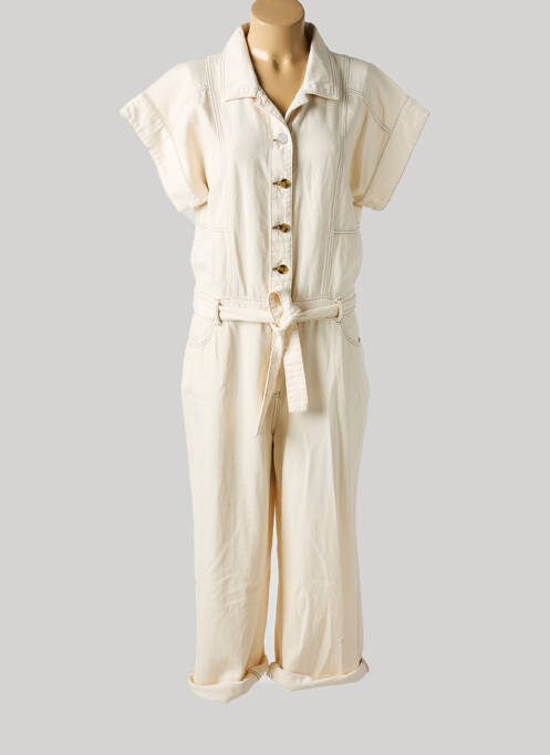 Salopetă-pantalon bej C'EST BEAU LA VIE femeie