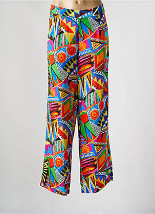 Pantalon larg portocaliu MALOKA femeie