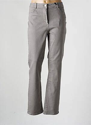 Blugi cu croială slim gri JULIE GUERLANDE femeie