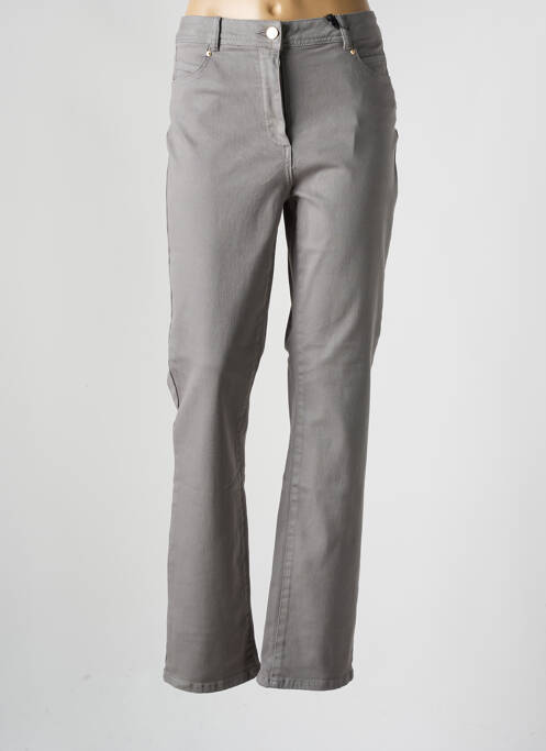 Blugi cu croială slim gri JULIE GUERLANDE femeie