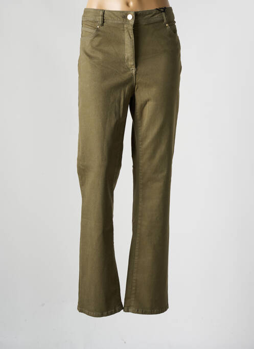 Blugi cu croială slim verde JULIE GUERLANDE femeie