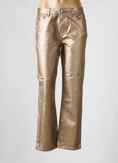 Blugi cu croială dreaptă auriu TIFFOSI femeie