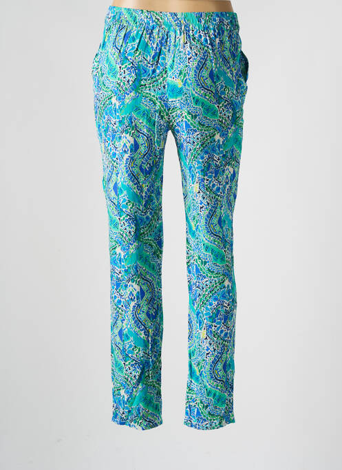 Pantalon slim albastru JULIE GUERLANDE femeie