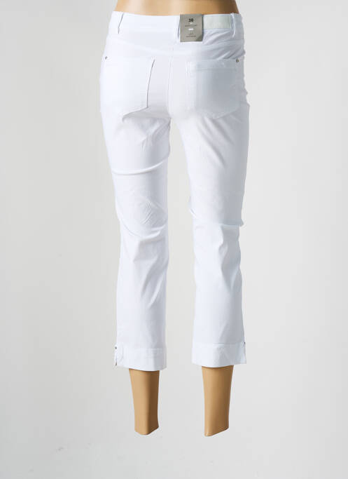 Pantalon trei sferturi alb JULIE GUERLANDE femeie