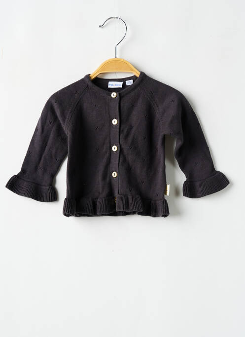 Vestă cu mâneci lungi gri P'TIT BISOU fată