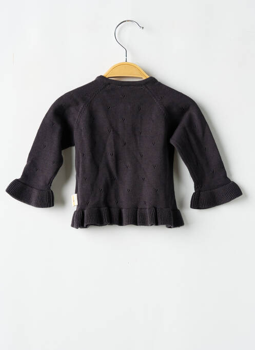 Vestă cu mâneci lungi gri P'TIT BISOU fată