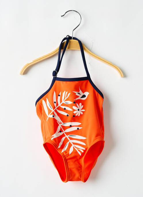 Costum de baie dintr-o singură piesă portocaliu LA VIE EST BELLE fată