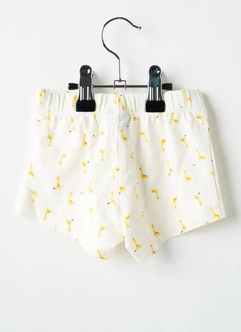 Șort alb P'TIT BISOU fată