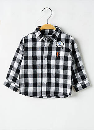 Cămașă cu mâneci lungi negru MARESE băiat