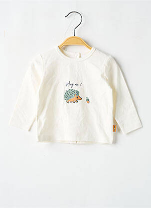 Tricou bej P'TIT BISOU băiat