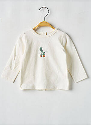 Tricou bej P'TIT BISOU fată