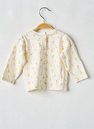 Tricou mâneci lungi mâneci lungi galben P'TIT BISOU copil