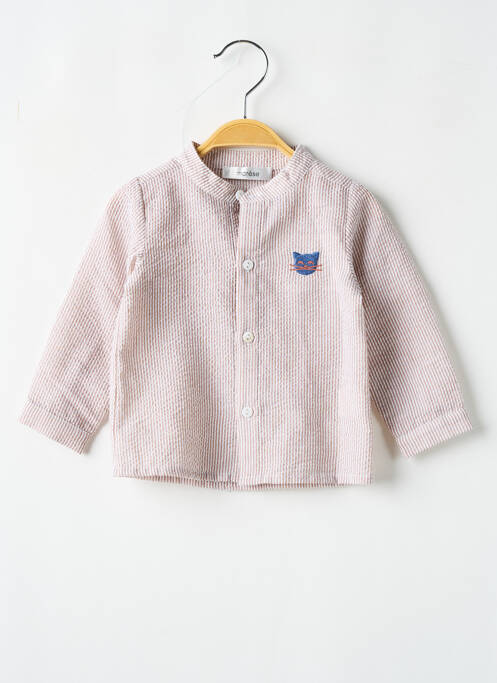 Cămașă cu mâneci lungi maro MARESE băiat