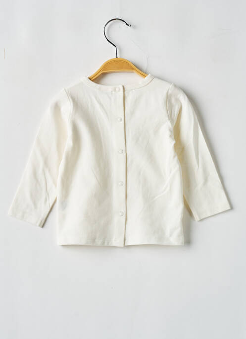 Tricou bej P'TIT BISOU fată