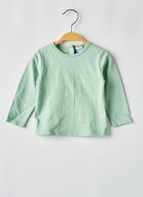 Tricou verde P'TIT BISOU băiat