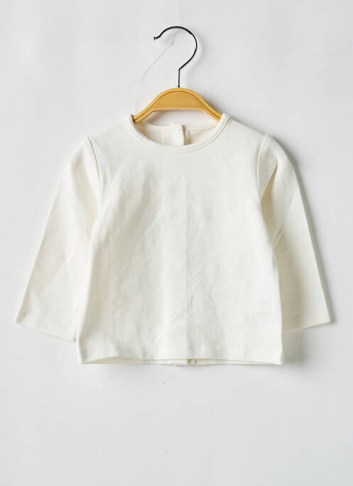 Tricou bej P'TIT BISOU fată