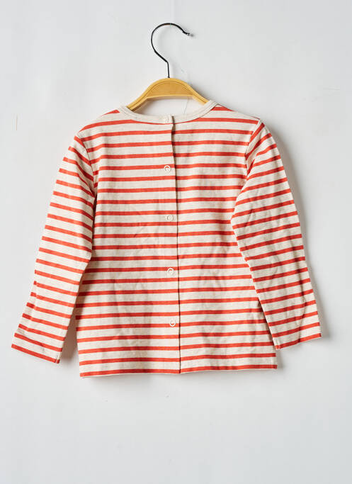 Tricou portocaliu P'TIT BISOU copil