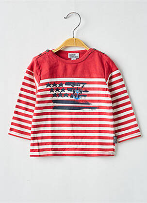 Tricou roșu NANO & NANETTE băiat