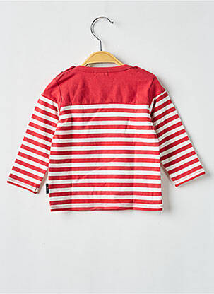 Tricou mâneci lungi mâneci lungi roșu NANO & NANETTE băiat