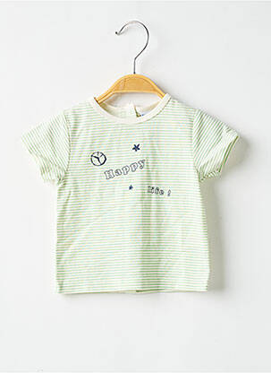 Tricou verde P'TIT BISOU băiat