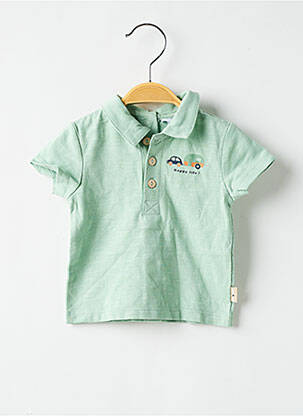 Polo verde P'TIT BISOU băiat