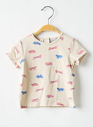 Tricou bej MARESE băiat