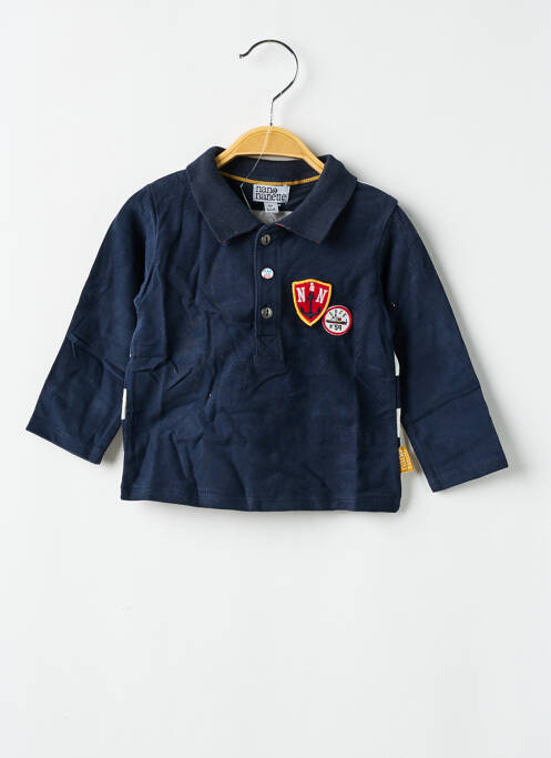 Polo albastru NANO & NANETTE băiat