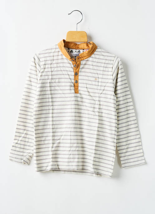 Tricou alb MARESE băiat