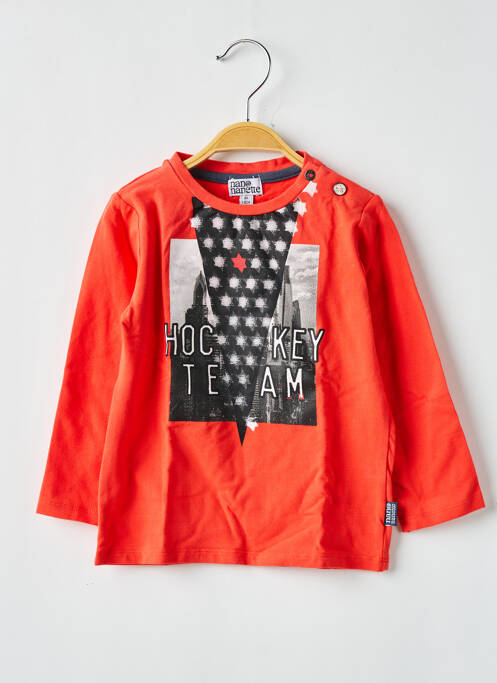Tricou portocaliu NANO & NANETTE băiat