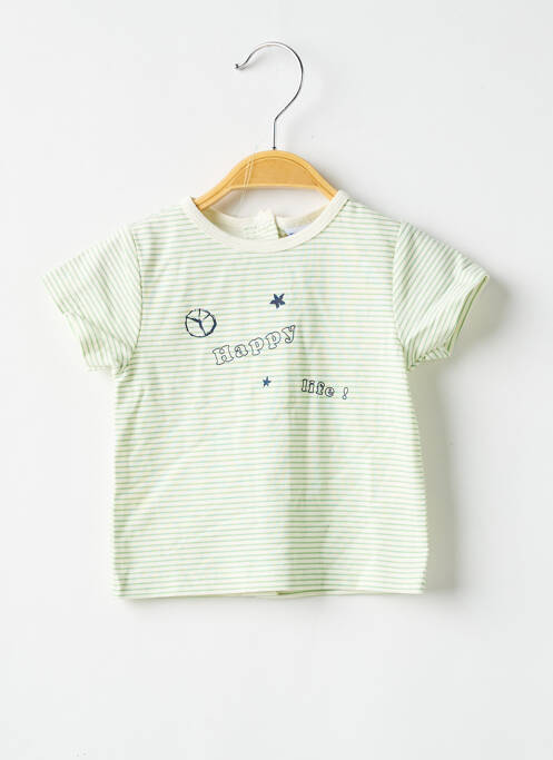 Tricou verde P'TIT BISOU băiat