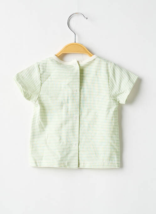 Tricou verde P'TIT BISOU băiat