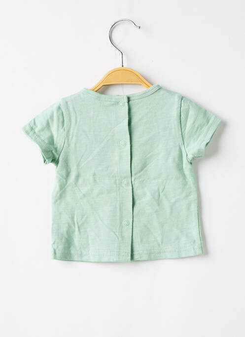 Tricou verde P'TIT BISOU băiat
