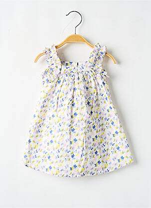 Rochie midi alb MARESE fată