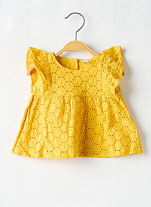 Bluză galben P'TIT BISOU fată