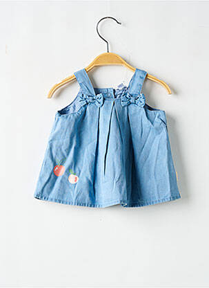 Top albastru P'TIT BISOU fată