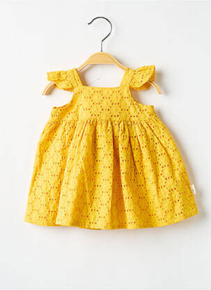 Rochie midi galben P'TIT BISOU fată