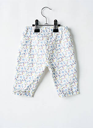 Pantalon drept alb MARESE fată