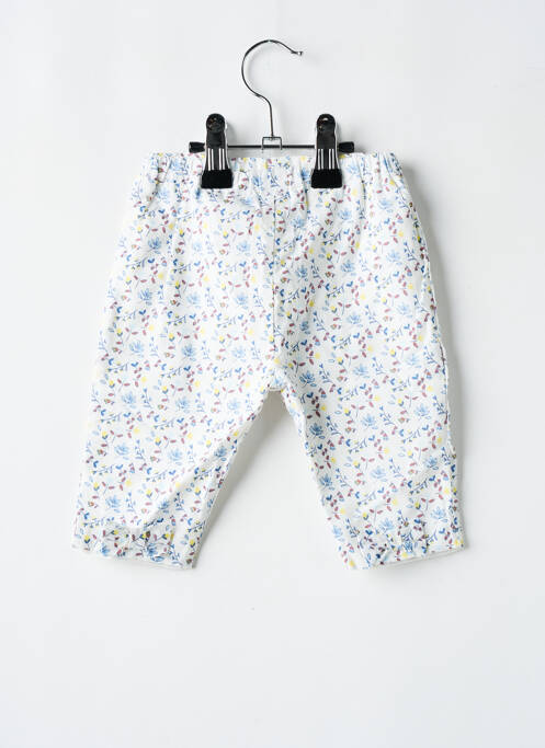 Pantalon drept alb MARESE fată