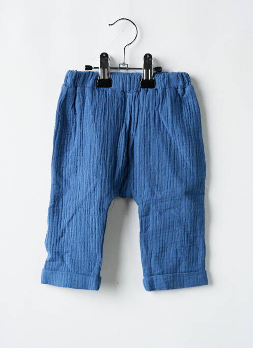 Pantalon drept albastru MARESE fată