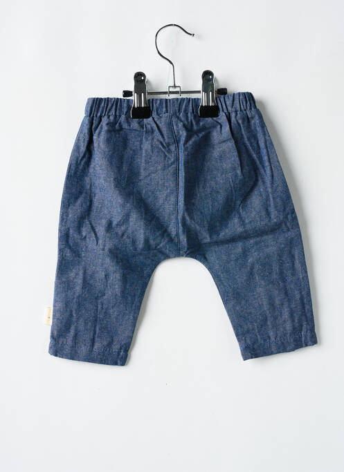 Pantalon drept albastru P'TIT BISOU fată