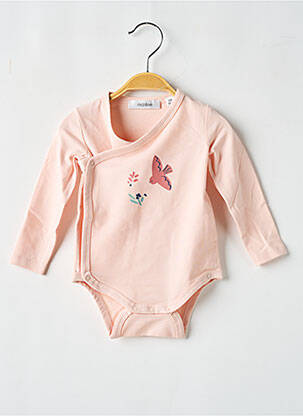 Body de lenjerie roz MARESE fată